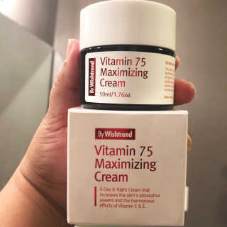 바이 위시트랜드 VITAMIN 75 CREAM — 5점을 준 리뷰어가 2018년 8월 올린 사용 사진