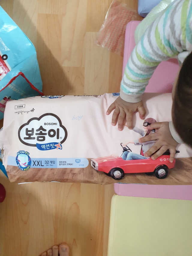 보솜이 액션핏 팬티형 리뷰 사진