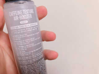 다슈코리아 다슈 볼륨 카페인 파워 에어부스터 120ml — 5점을 준 리뷰어가 2019년 8월 올린 사용 사진