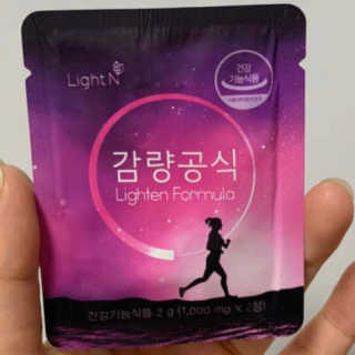 [감량공식] 다이어트 건강기능식품 — 5점을 준 리뷰어가 2019년 12월 올린 사용 사진
