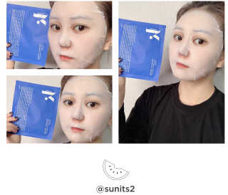 키노닉스 Querencia_Flawless 마스크팩 — 5점을 준 리뷰어가 2019년 4월 올린 사용 사진