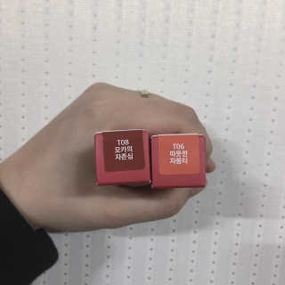 [블랙루즈] 코튼 립 컬러 신규 3종 — 4.5점을 준 리뷰어가 2018년 12월 올린 사용 사진
