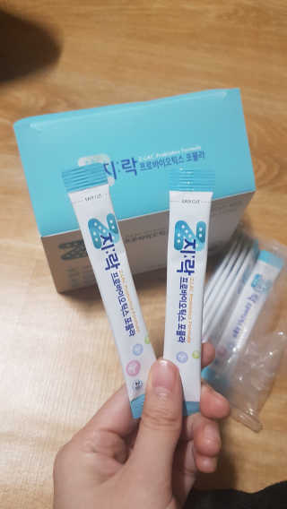 지노바 지락프로바이오틱스포뮬라 — 5점을 준 리뷰어가 2019년 12월 올린 사용 사진