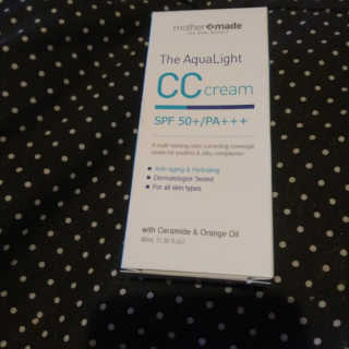 마더메이드 더 아쿠아라이트 CC크림 SPF50+ PA+++ — 5점을 준 리뷰어가 2019년 10월 올린 사용 사진