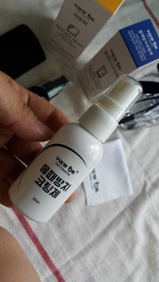 뷰오케이 욕실 화장실 셀프 물때제거 코팅제,리무버 50ml — 4점을 준 리뷰어가 2019년 5월 올린 사용 사진