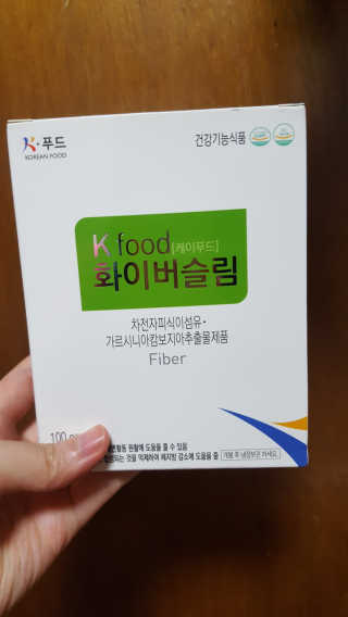 두루원 똥기사의 Kfood 화이버슬림 — 4.67점을 준 리뷰어가 2018년 7월 올린 사용 사진