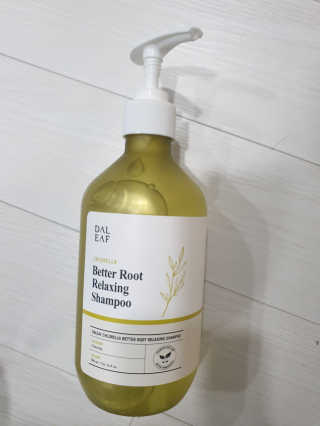 달리프 클로렐라 베러 루트 릴렉싱 샴푸 500ml — 4점을 준 리뷰어가 2020년 2월 올린 사용 사진