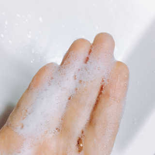 마마스케어 달맞이꽃 아기비누_민감하고 여린 피부 케어 — 5점을 준 리뷰어가 2017년 12월 올린 사용 사진