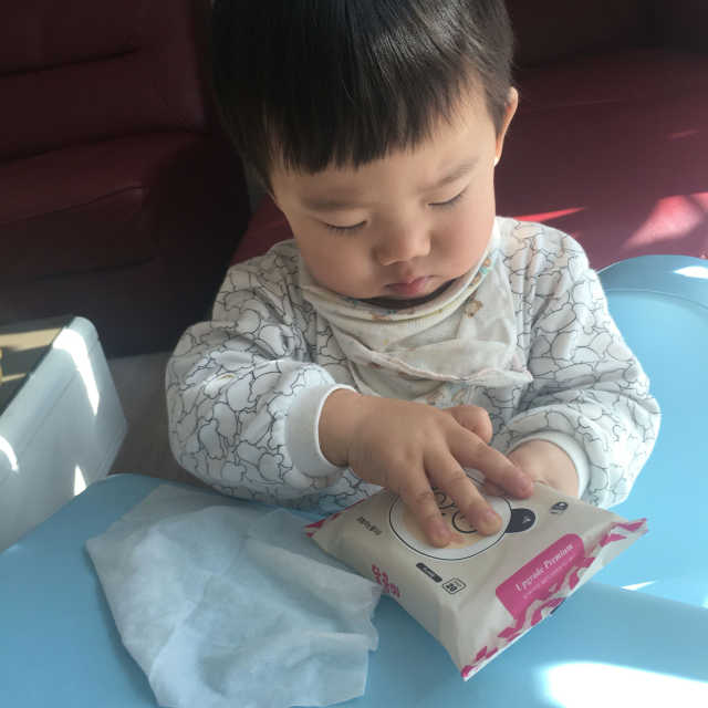 달곰이 물티슈 리뷰 사진
