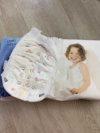 보솜이 리얼코튼 팬티형 — 4점을 준 리뷰어가 2019년 3월 올린 사용 사진