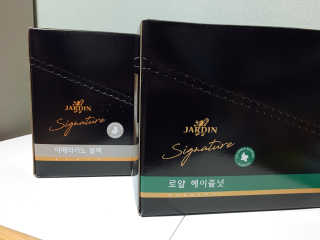 (주)쟈뎅 쟈뎅 시그니처 블랙, 헤이즐넛 230ml — 5점을 준 리뷰어가 2018년 7월 올린 사용 사진