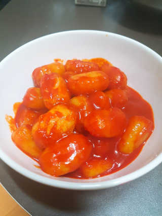 미쓰리떡볶이 just 10 min 패키지 — 5점을 준 리뷰어가 2018년 5월 올린 사용 사진