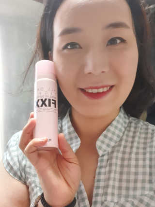 쏘내추럴 올데이 메이크업 픽서 — 5점을 준 리뷰어가 2019년 7월 올린 사용 사진