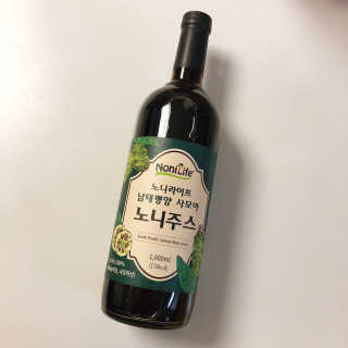 장수농가 남태평양 사모아 노니 원액 1L or 200mlx10팩 중 택 1 — 5점을 준 리뷰어가 2019년 1월 올린 사용 사진