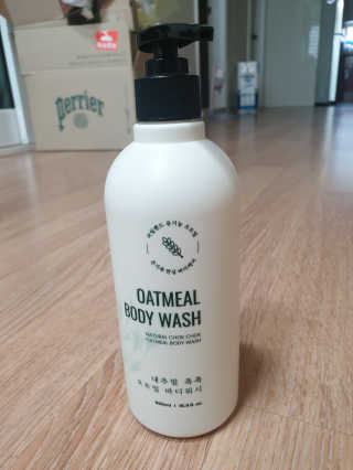 (주)에네스티 내추럴 촉촉  오트밀 바디워시 500ml — 5점을 준 리뷰어가 2019년 12월 올린 사용 사진