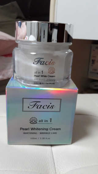 파시스 올인원 진주 화이트닝 크림 100ml — 5점을 준 리뷰어가 2018년 12월 올린 사용 사진