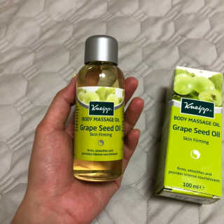[크나이프] 그레이프씨드 슬리밍 마사지오일 100ml — 5점을 준 리뷰어가 2019년 9월 올린 사용 사진