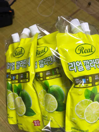 장수농가 리얼깔라만시 — 5점을 준 리뷰어가 2018년 6월 올린 사용 사진