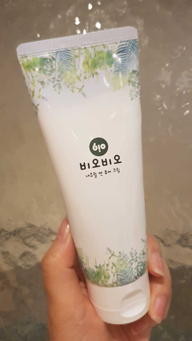 비오비오 내츄럴 앤 퓨어 크림 100ml 리뷰 사진