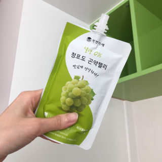 자연지애 곤약젤리 — 5점을 준 리뷰어가 2018년 10월 올린 사용 사진