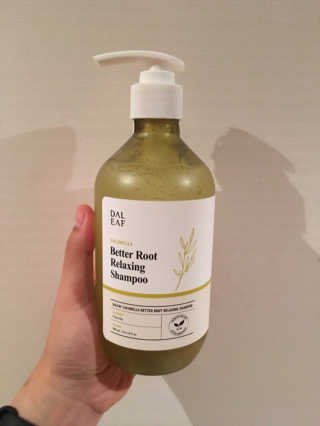 달리프 클로렐라 베러 루트 릴렉싱 샴푸 500ml — 5점을 준 리뷰어가 2020년 1월 올린 사용 사진