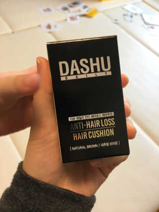 다슈코리아 다슈 안티 헤어로스 헤어쿠션 16g — 3.5점을 준 리뷰어가 2017년 3월 올린 사용 사진