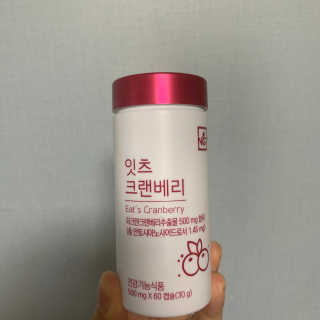 네츄럴굿띵스 잇츠 크랜베리 1병 30일분 — 4점을 준 리뷰어가 2019년 10월 올린 사용 사진