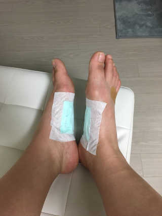 메디테라피 더마 릴렉스 힐링패치 — 5점을 준 리뷰어가 2018년 4월 올린 사용 사진