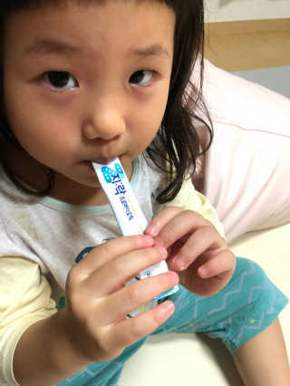 지노바 지락프로바이오틱스포뮬라 — 5점을 준 리뷰어가 2019년 10월 올린 사용 사진