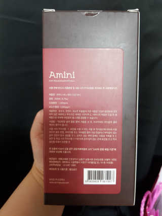 아미니 비노테라 오일워시 400ml 대용량 — 5점을 준 리뷰어가 2018년 11월 올린 사용 사진