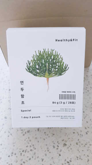 헬씨앤핏 디톡스와 변비에 탁월한 연두함초. 천연변비약으로 유명 — 4점을 준 리뷰어가 2020년 1월 올린 사용 사진