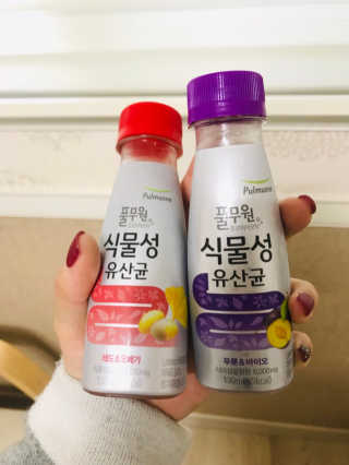 풀무원 식물성유산균 레드앤오메가 + 푸룬앤바이오 — 3.83점을 준 리뷰어가 2018년 11월 올린 사용 사진