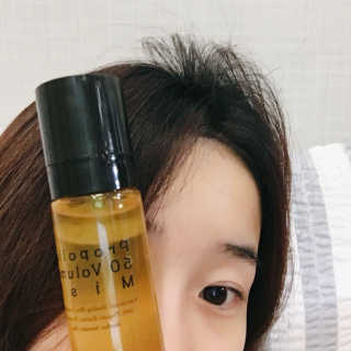 퓨어힐스 프로폴리스 50 볼륨 미스트 100ml — 3.5점을 준 리뷰어가 2017년 2월 올린 사용 사진