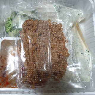 닥터키친 두유투움바파스타를 빼당빼당 — 5점을 준 리뷰어가 2020년 4월 올린 사용 사진