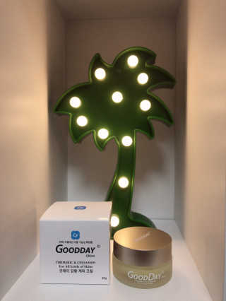 GoodDay Skincare GoodDay 강황 크림 — 5점을 준 리뷰어가 2019년 5월 올린 사용 사진