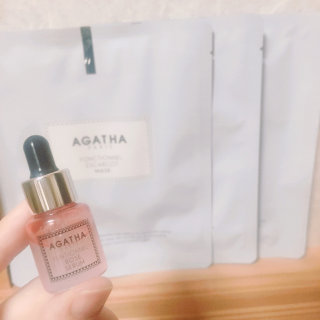 아가타 코스메틱 아가타 펑셔넬 마스크 — 3.5점을 준 리뷰어가 2016년 7월 올린 사용 사진