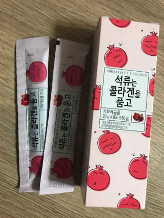 광희생활건강 석류는 콜라겐을 품고 — 5점을 준 리뷰어가 2020년 1월 올린 사용 사진