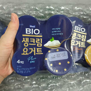 [매일 바이오] 생크림요거트 플레인 12개 + 유자 12개 — 5점을 준 리뷰어가 2019년 6월 올린 사용 사진