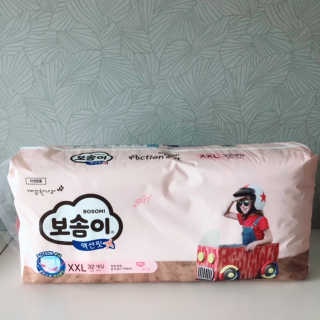 보솜이 액션핏 팬티형 — 5점을 준 리뷰어가 2019년 3월 올린 사용 사진