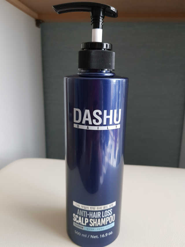 다슈 데일리 한방 두피 골드 샴푸 500ml 리뷰 사진