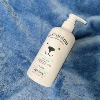 강아지스토리 펫샴푸 300ml — 5점을 준 리뷰어가 2019년 3월 올린 사용 사진