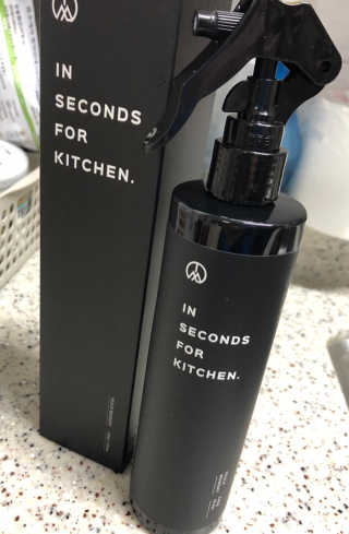 PEACE MOMENT 피스모먼트 인세컨즈포키친 320mL 천연살균소독제 — 5점을 준 리뷰어가 2019년 2월 올린 사용 사진