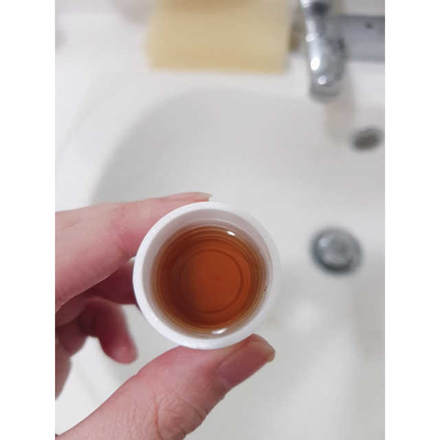 찌꺼기가글 리뷰 사진