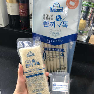 L'grow (엘그로) L'grow(엘그로) 씻어나온 한끼톡톡쌀! — 5점을 준 리뷰어가 2018년 1월 올린 사용 사진