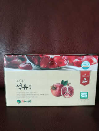 [하이헬스] 정말 진하고 맛있는 유기농 석류즙 30포 — 5점을 준 리뷰어가 2019년 11월 올린 사용 사진