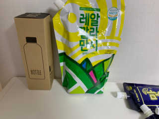 [바로푸드] 레알깔라만시1팩 + 맛깔라5팩 + 보틀1병 — 4점을 준 리뷰어가 2019년 8월 올린 사용 사진