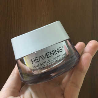 헤브닝 인텐시브 화이트닝크림 50ml — 3.5점을 준 리뷰어가 2018년 9월 올린 사용 사진