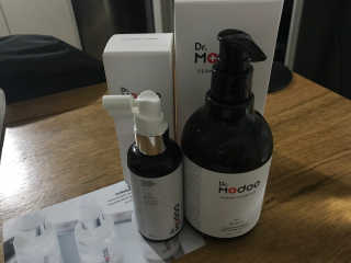 닥터모두 홈스파 스칼프 샴푸 300ml + 헤어토닉 — 5점을 준 리뷰어가 2019년 2월 올린 사용 사진