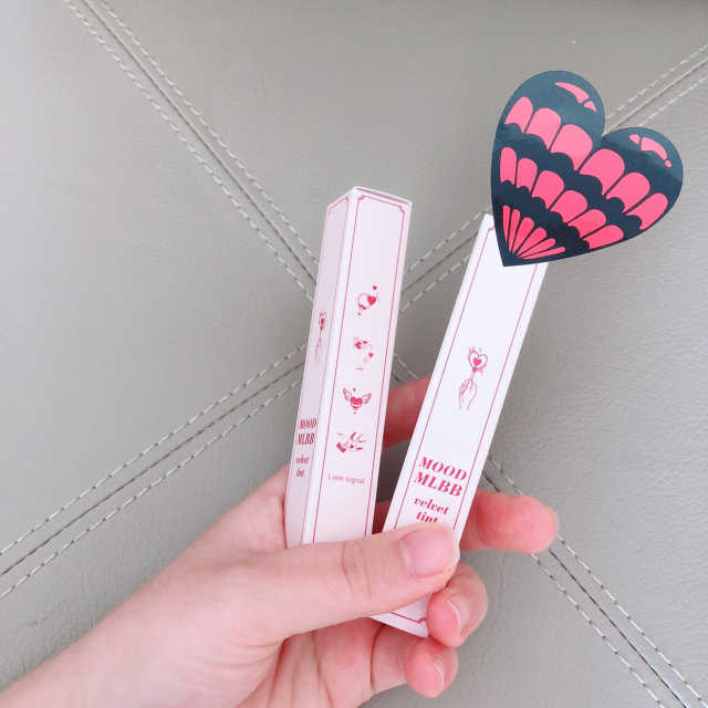 키핀터치 무드 엠엘비비 벨벳틴트 리뷰 사진