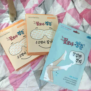 꽃보다청춘 토닥토닥 쉬어요_수고했어 잘자요 아이워머 — 3점을 준 리뷰어가 2018년 5월 올린 사용 사진